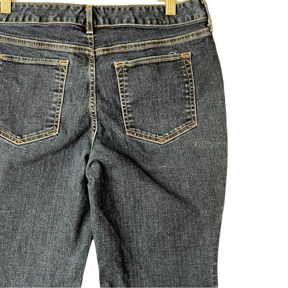 Eddie Bauer Curvy Bootcut Specially Dyed 12 Petite Jeans - Picture 4 of 11